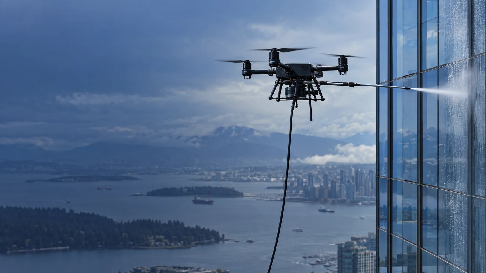 Imagem ilustrativa — Tecnologia com drones